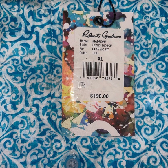 ROBERT GRAHAM Madrone Long-Sleeve Woven - Picture 8 of 10